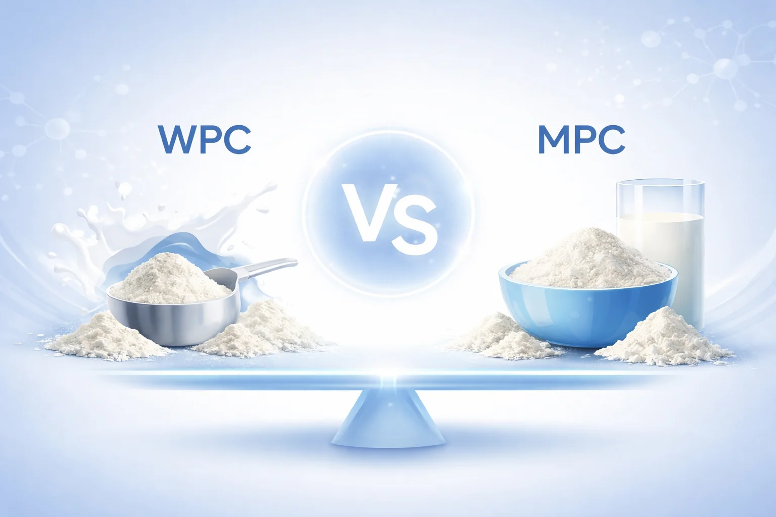 WPC 与 MPC 的区别：食品制造中应如何选择蛋白原料？