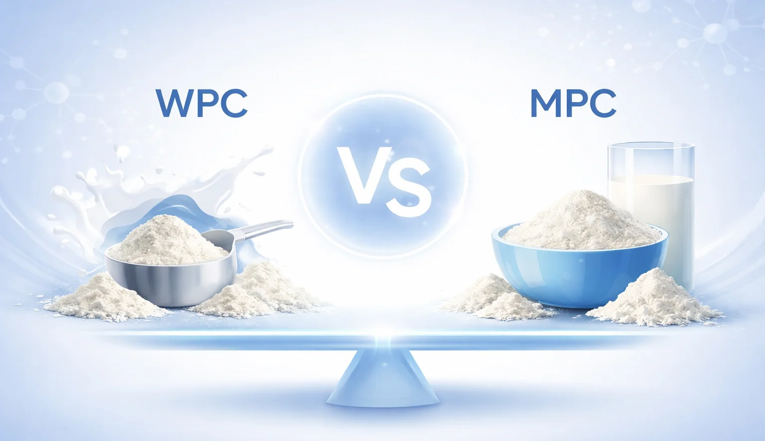 WPC 与 MPC 的区别：食品制造中应如何选择蛋白原料？