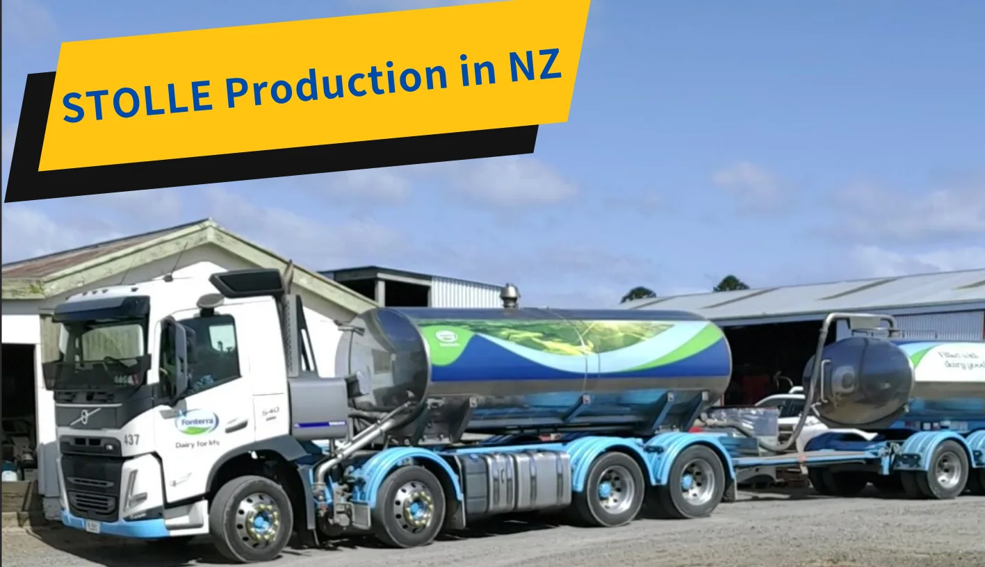 Stolle milk from New Zealand farm to table [Milk collection]